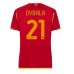 AS Roma Paulo Dybala #21 Kopio Koti Pelipaita Naisten 2023-24 Lyhyet Hihat
